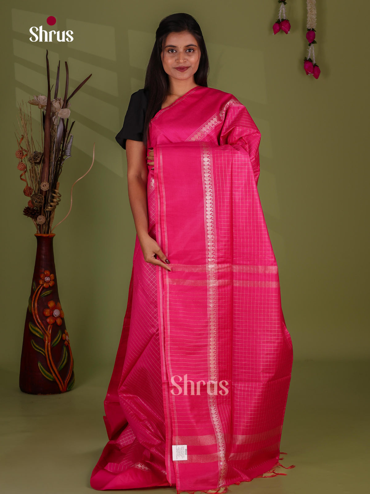 Zari Semi Tussar Saree - EJ13536