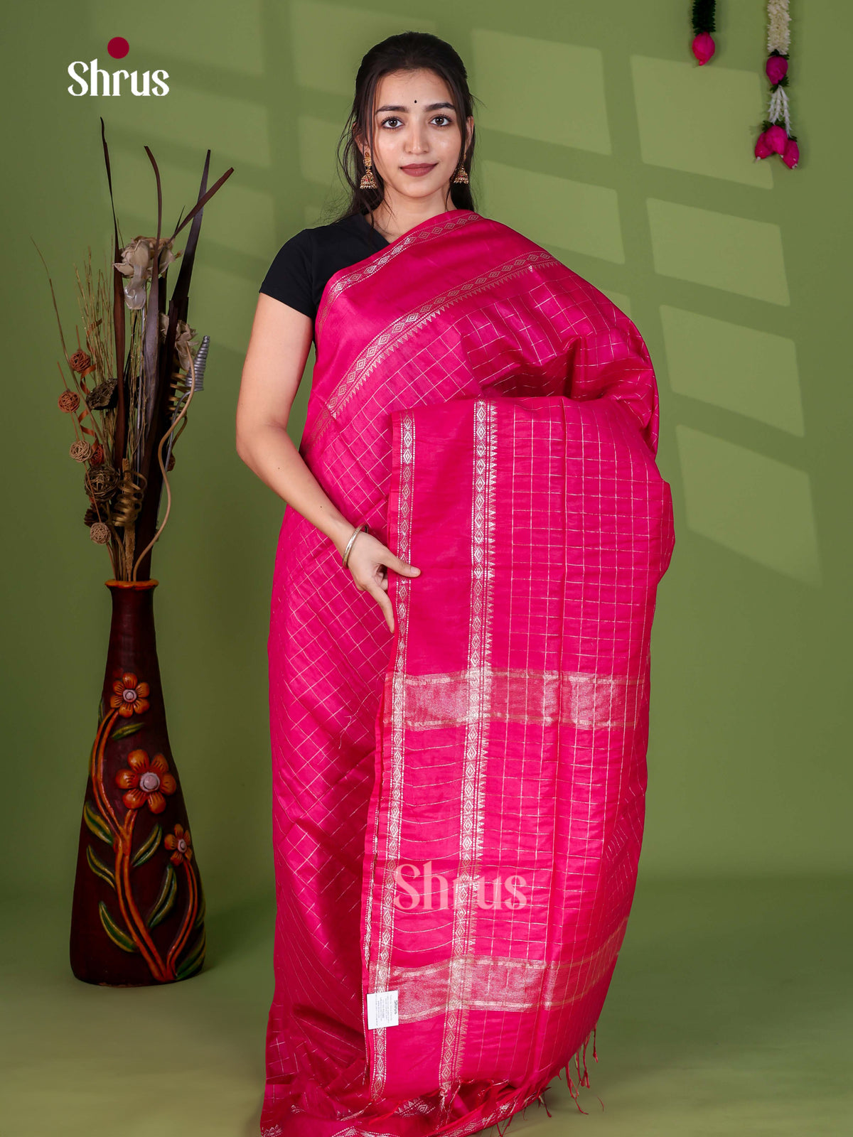 Zari Semi Tussar Saree - EJ13540