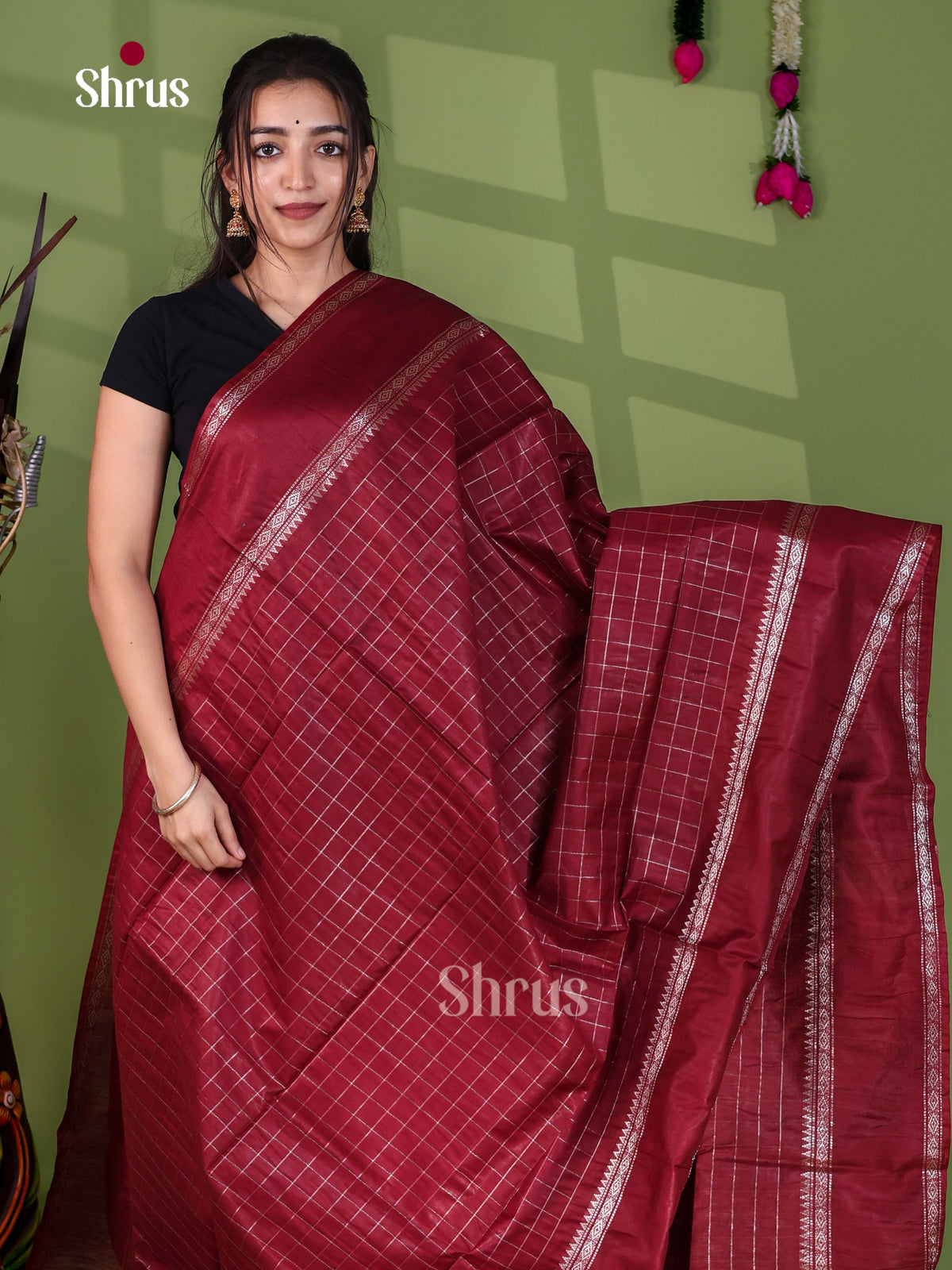 Zari Semi Tussar Saree - EJ13541