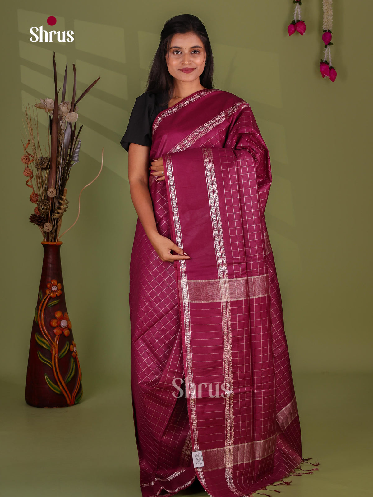 Zari Semi Tussar Saree - EJ13544