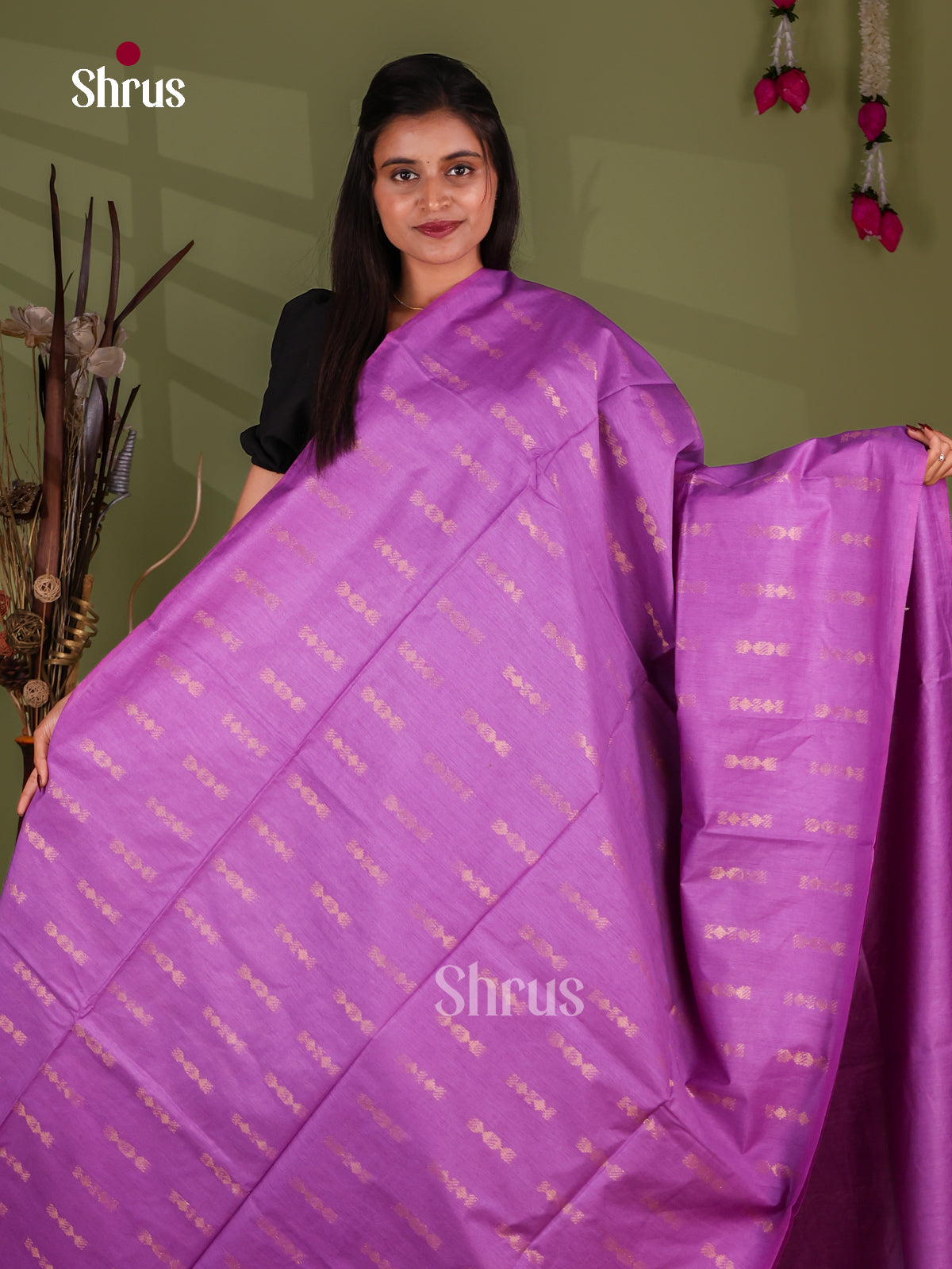 Zari Semi Tussar Saree - EJ13558