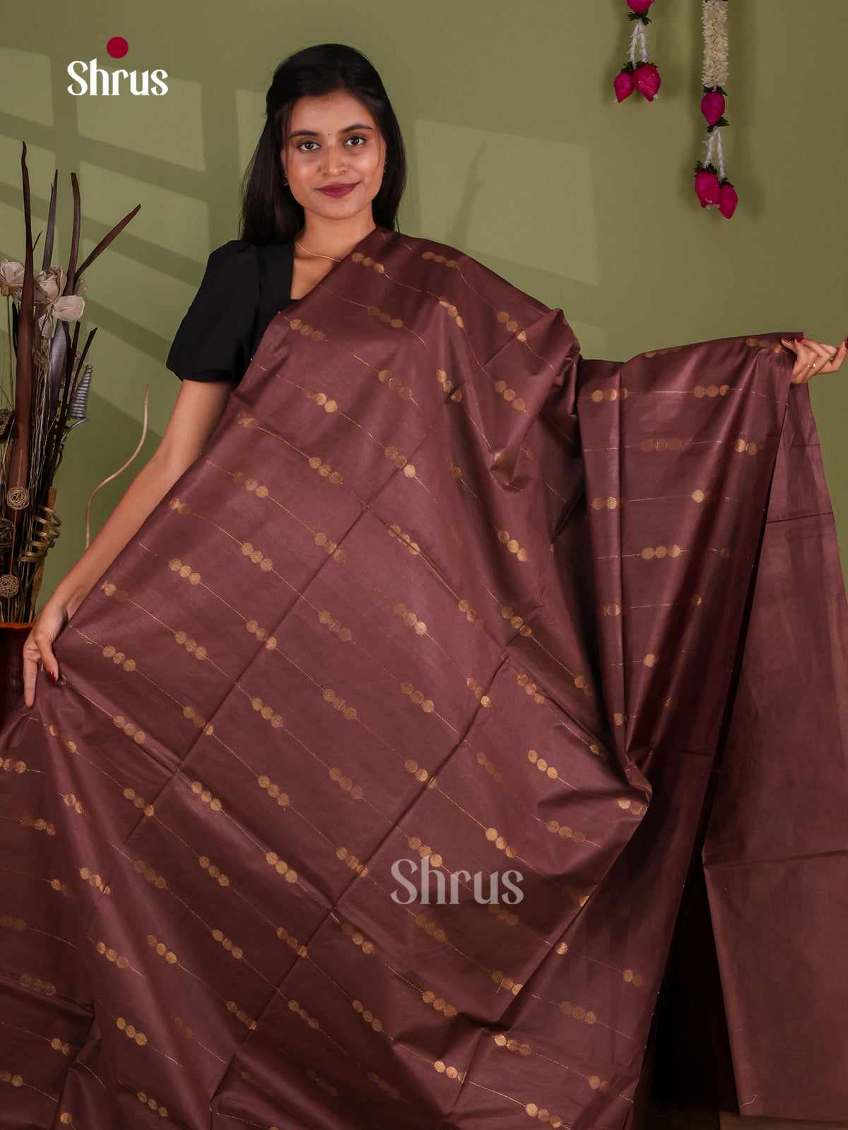 Zari Semi Tussar Saree - EJ13561