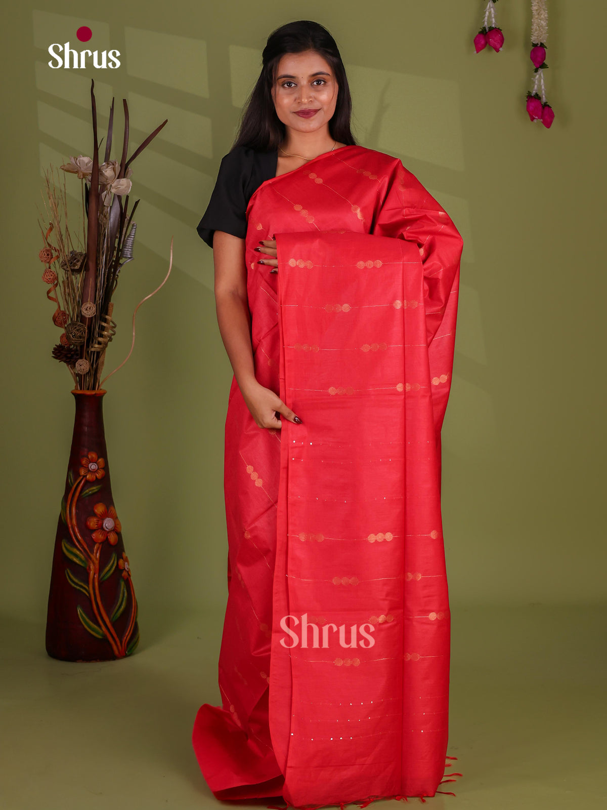 Zari Semi Tussar Saree - EJ13563