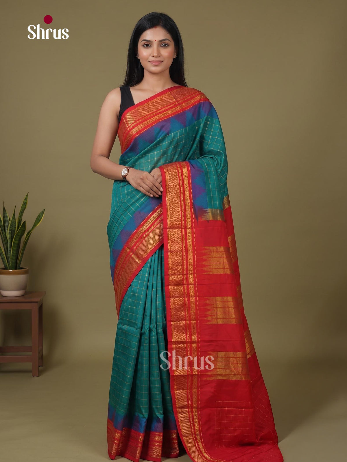 Semi Paithani Saree - EJ14162