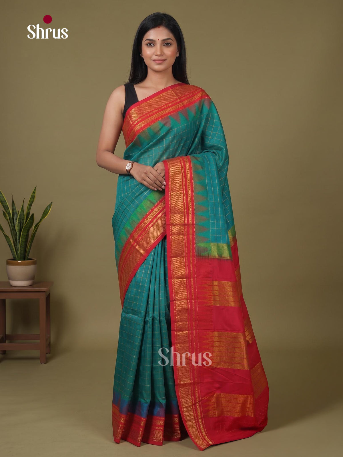 Semi Paithani Saree - EJ14164