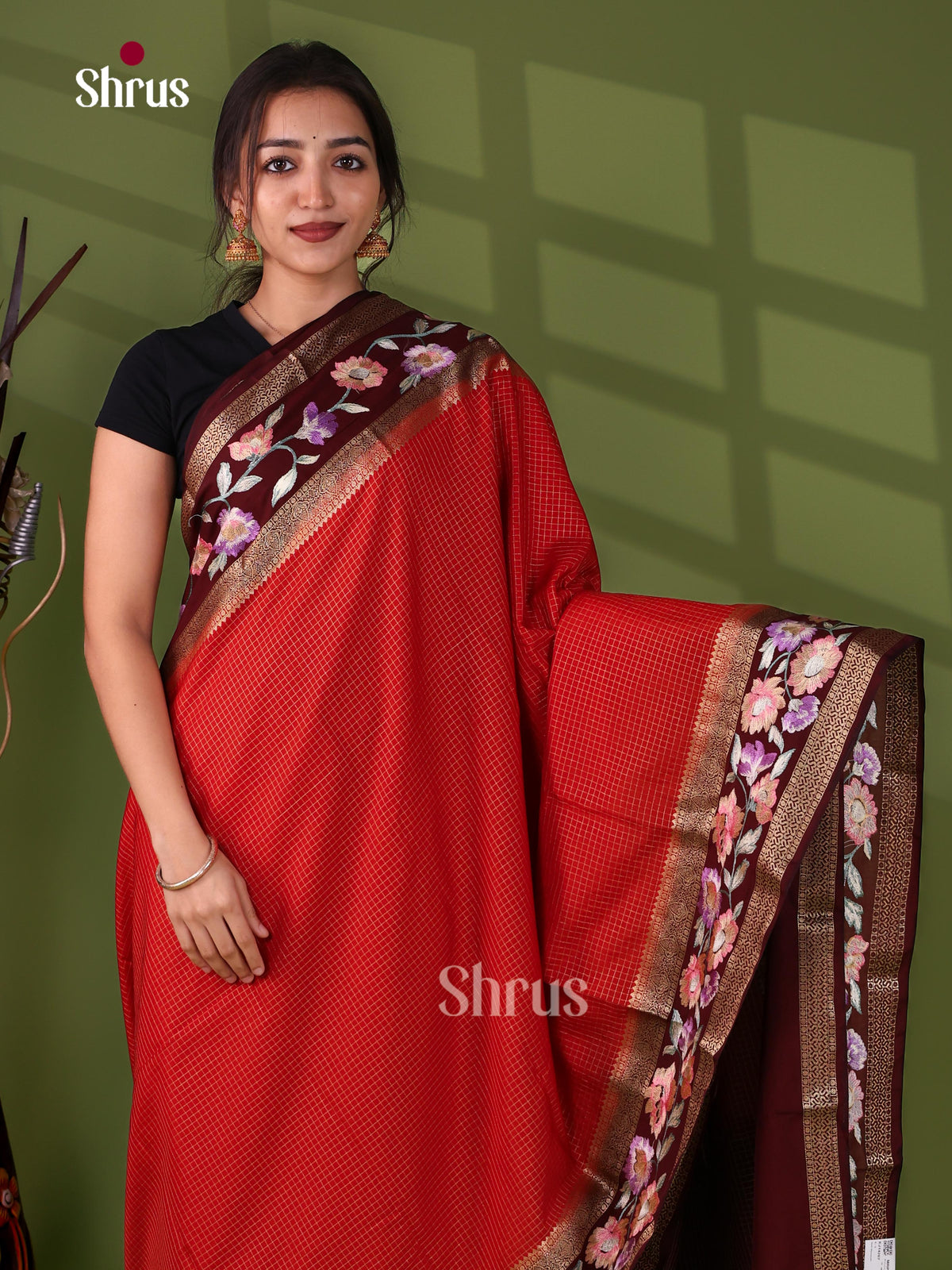 Semi Mysoresilk Saree - EJ14207