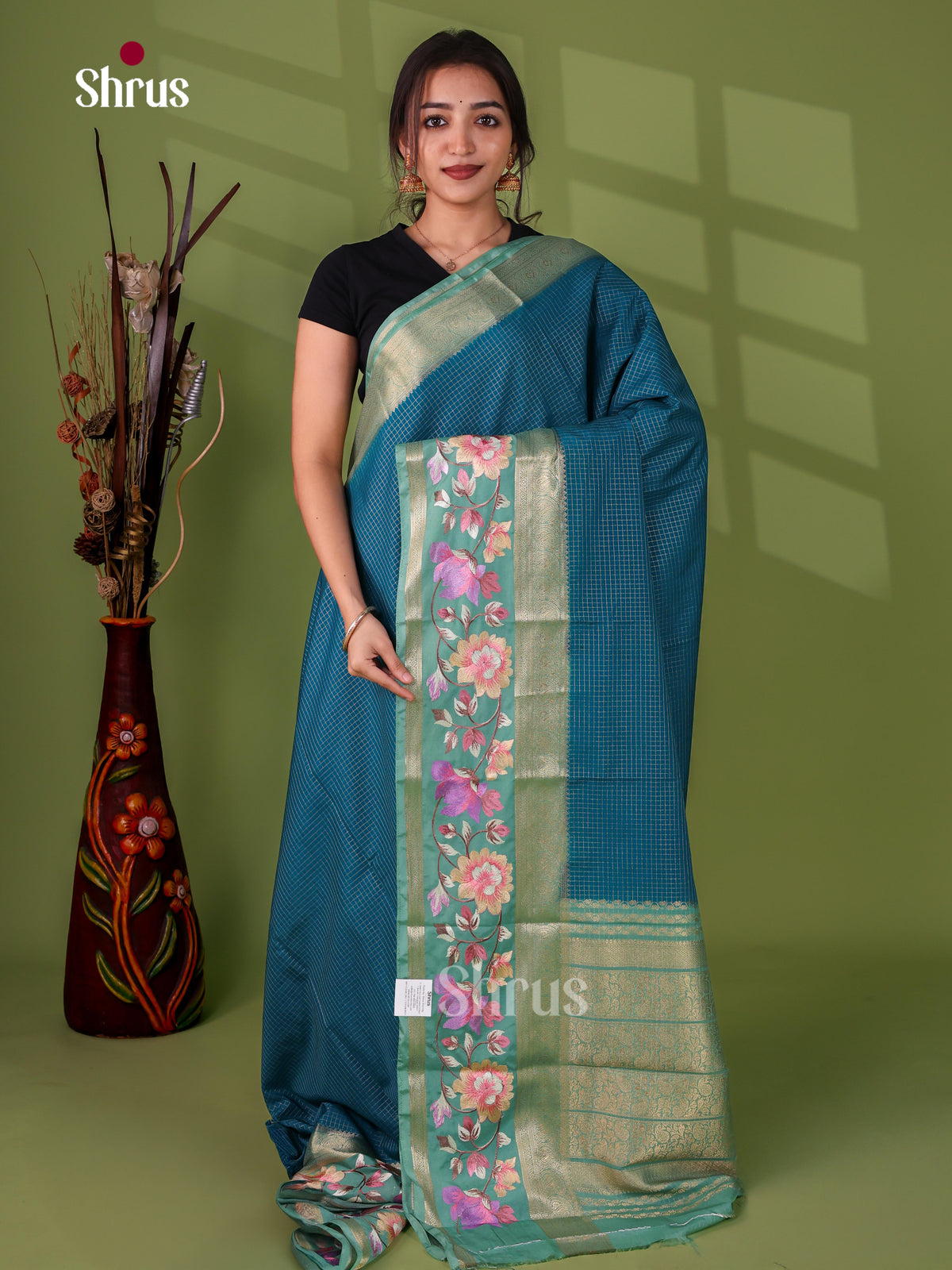Semi Mysoresilk Saree - EJ14210
