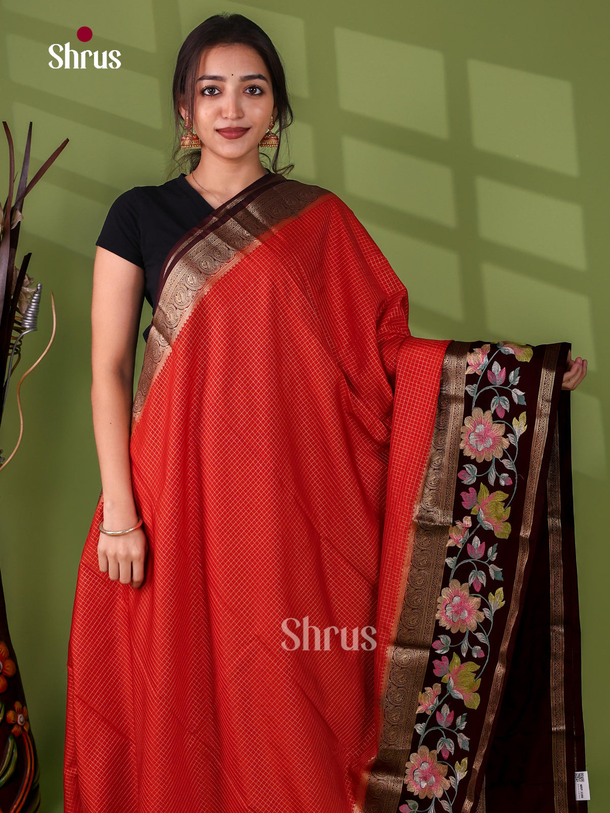 Semi Mysoresilk Saree - EJ14214