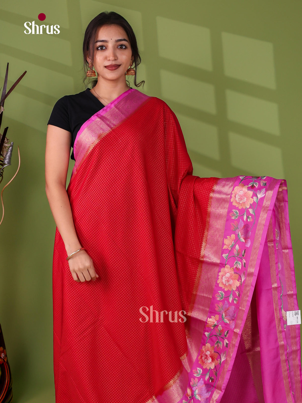 Semi Mysoresilk Saree - EJ14220