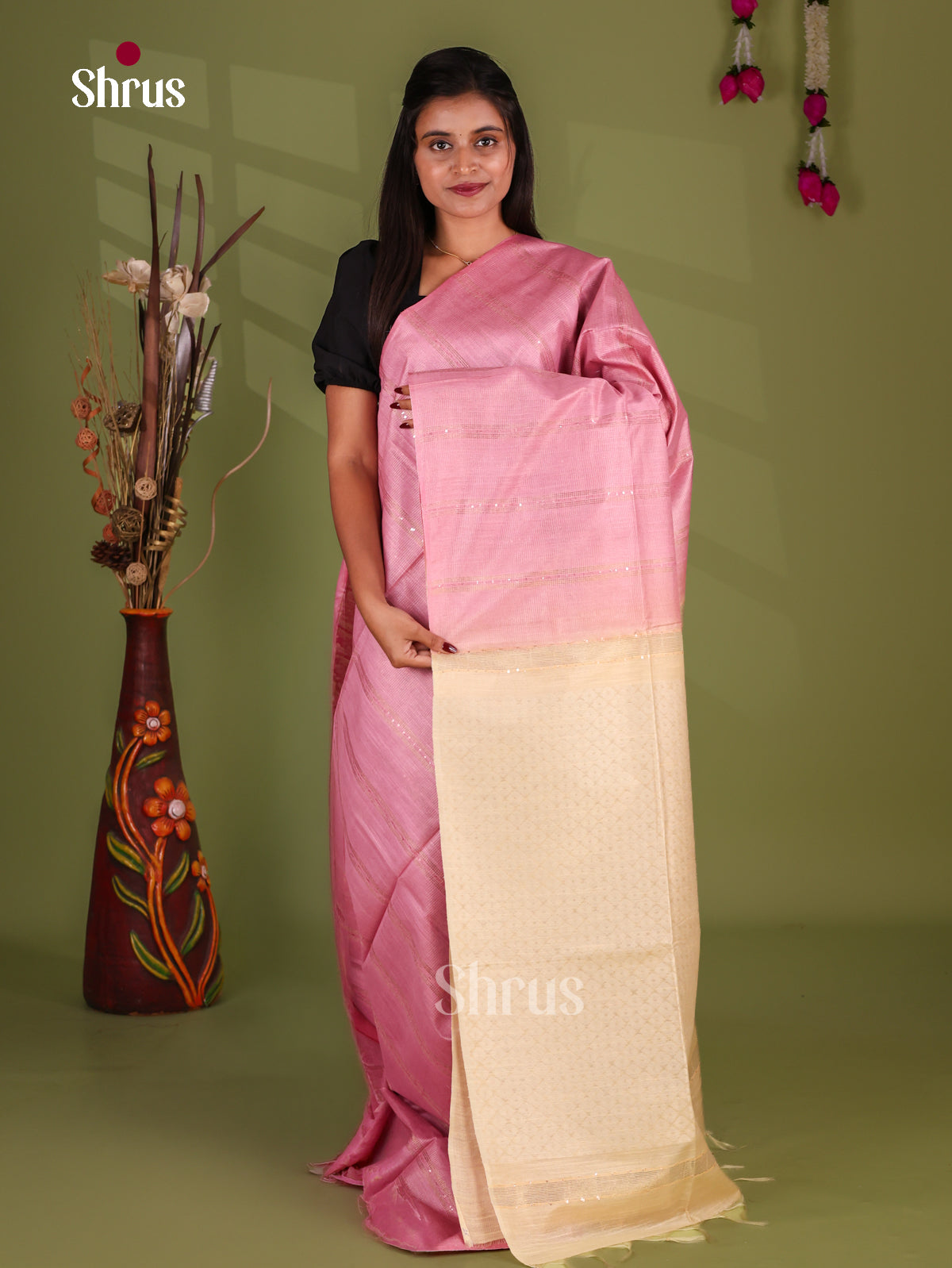 Zari Semi Tussar Saree - EJ14332