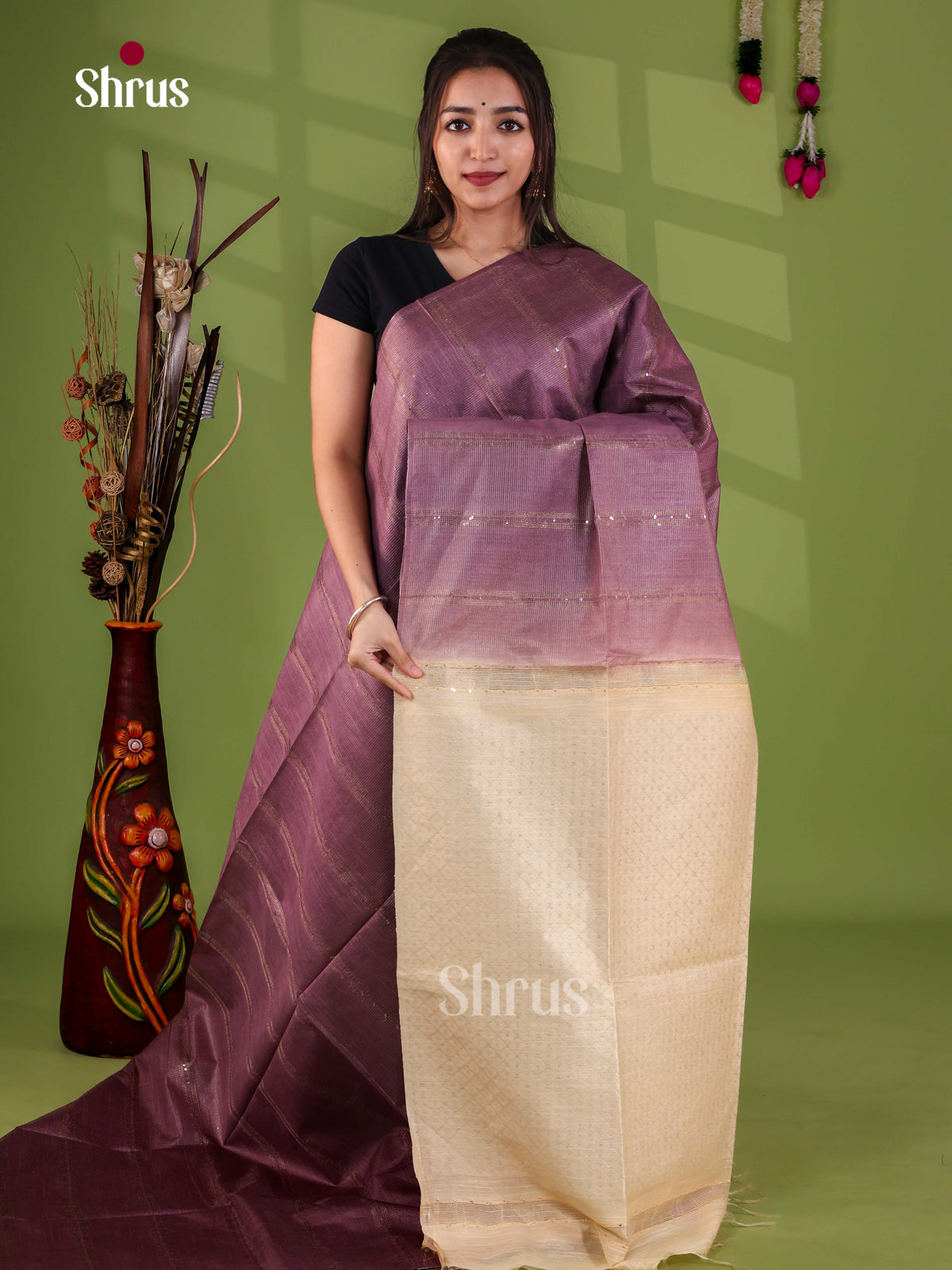 Zari Semi Tussar Saree - EJ14335