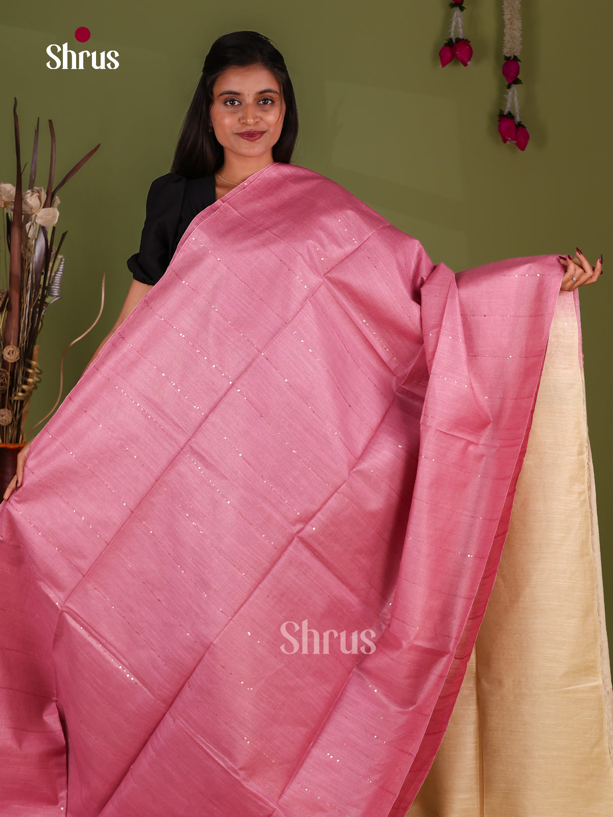 Zari Semi Tussar Saree - EJ14343