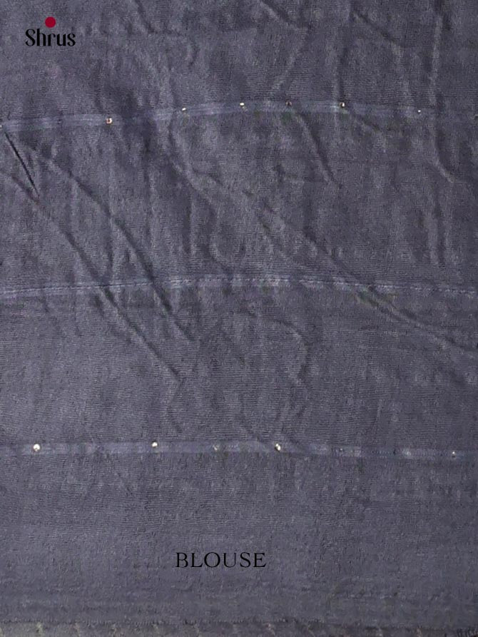 Semi Tussar Applique Saree - EJ15244