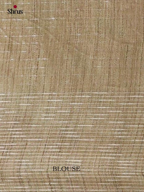 Semi Tussar Applique Saree - EJ15288
