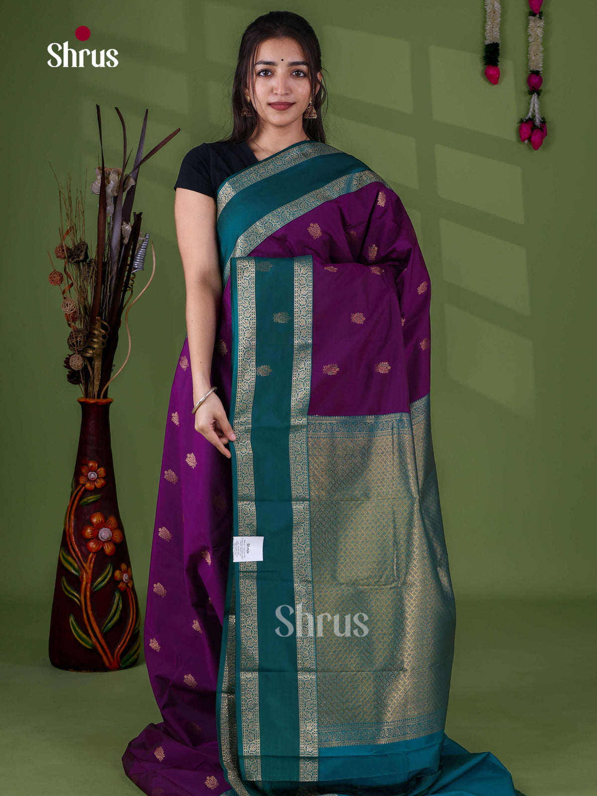 Semi Kanchipuram Saree - EJ15380