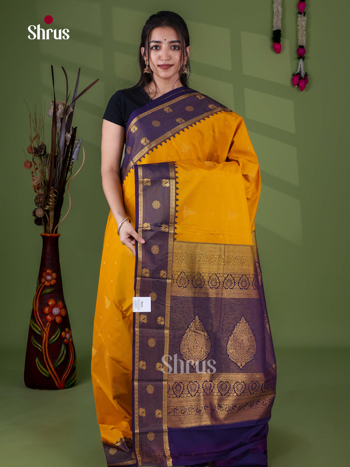 Semi Kanchipuram Saree - EJ15428