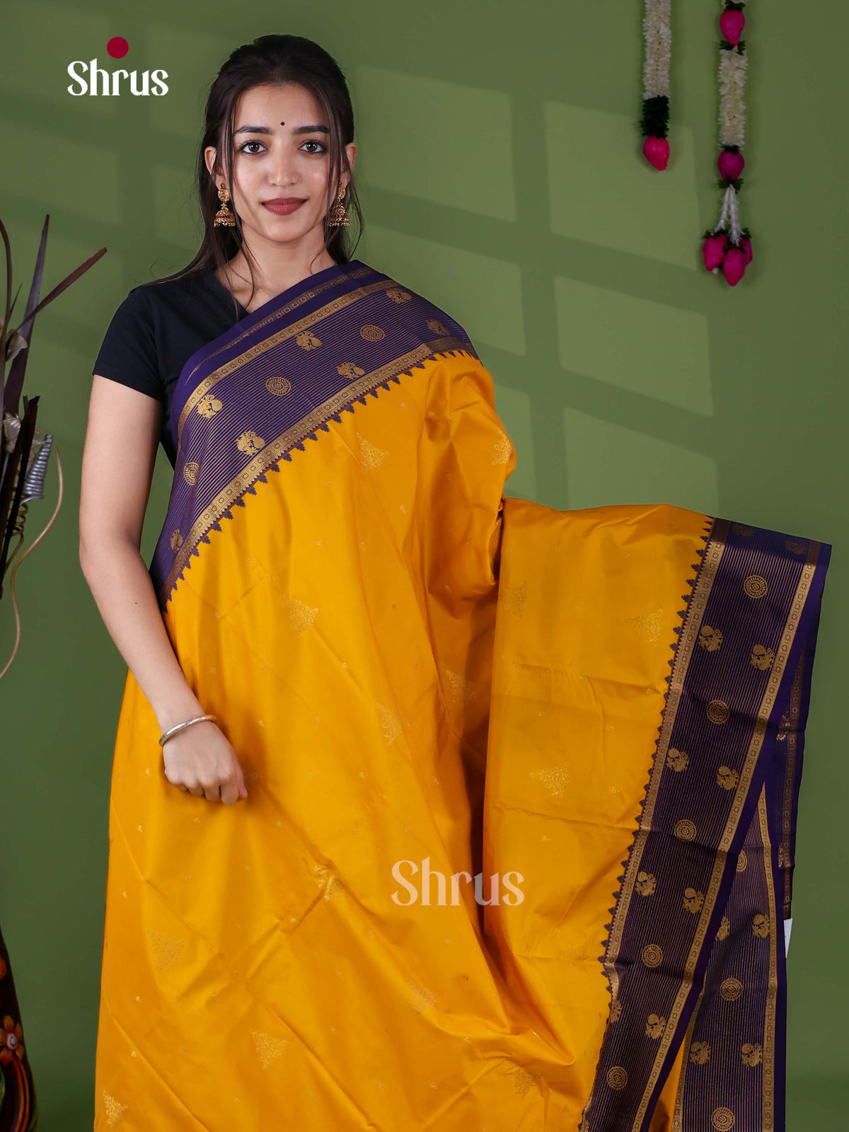 Semi Kanchipuram Saree - EJ15428