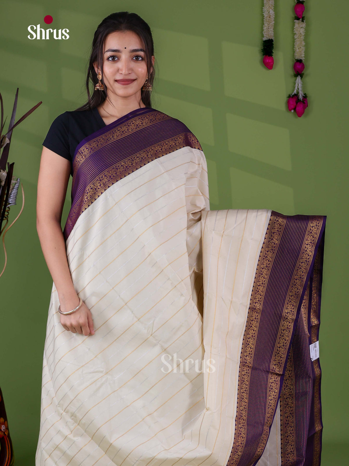 Semi Kanchipuram Saree - EJ15431