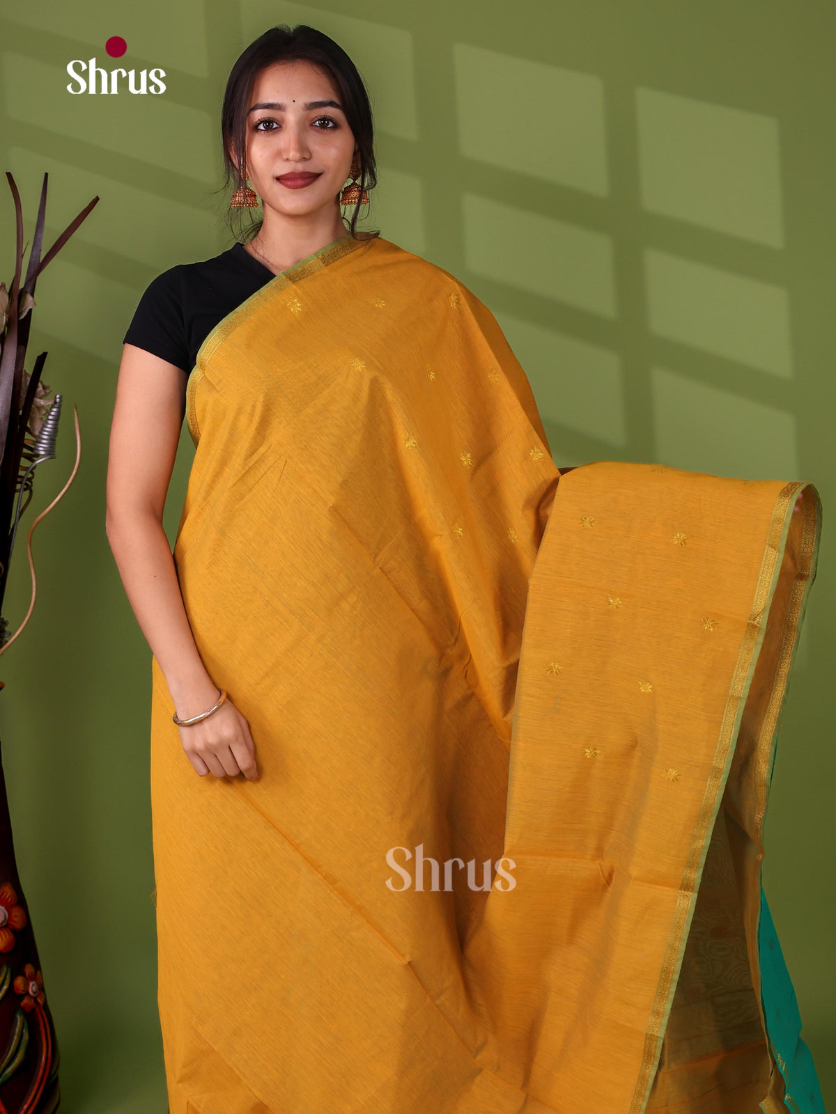 Semi Maheshwari Saree - EJ15487