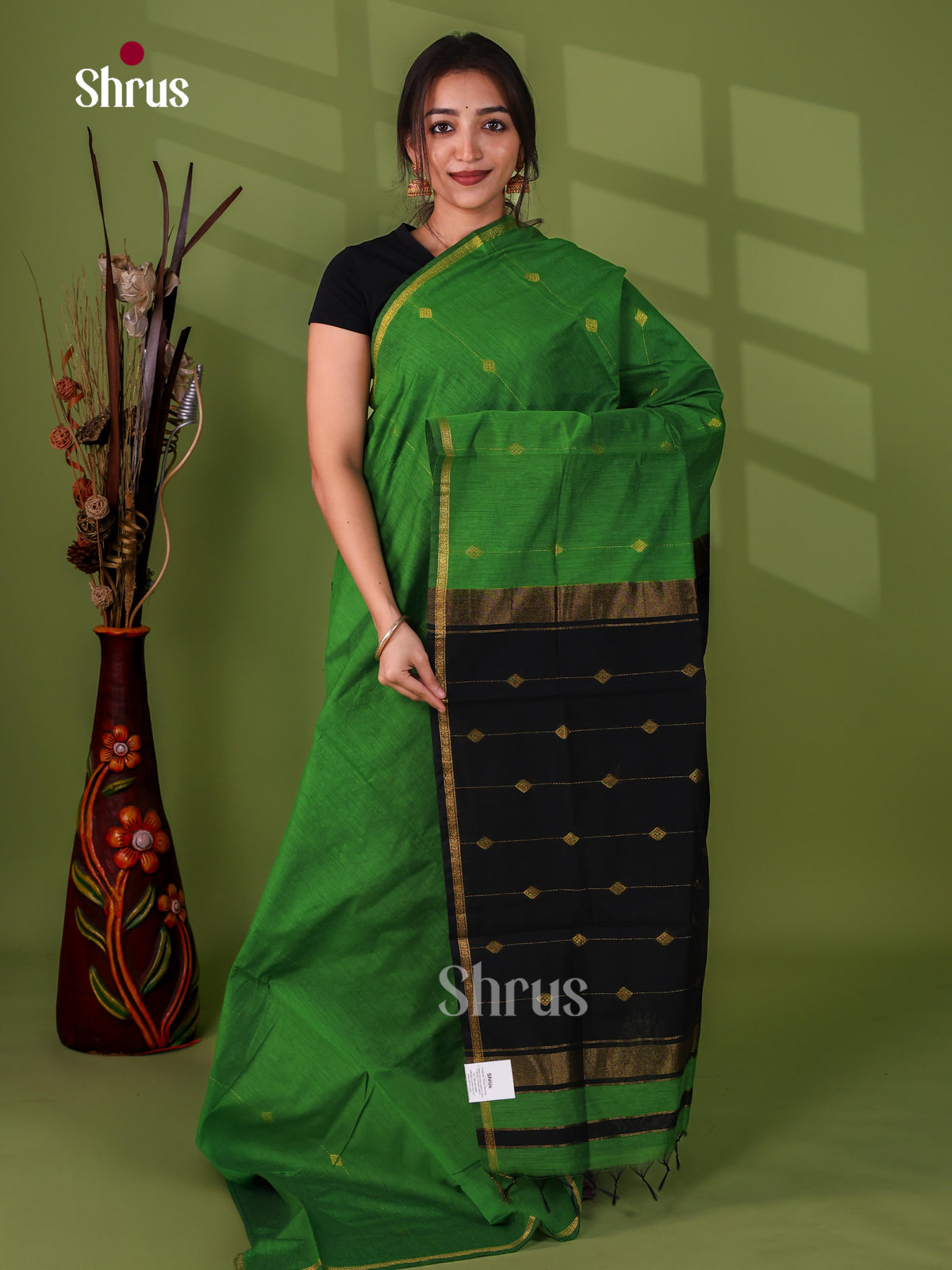 Semi Maheshwari Saree - EJ15492