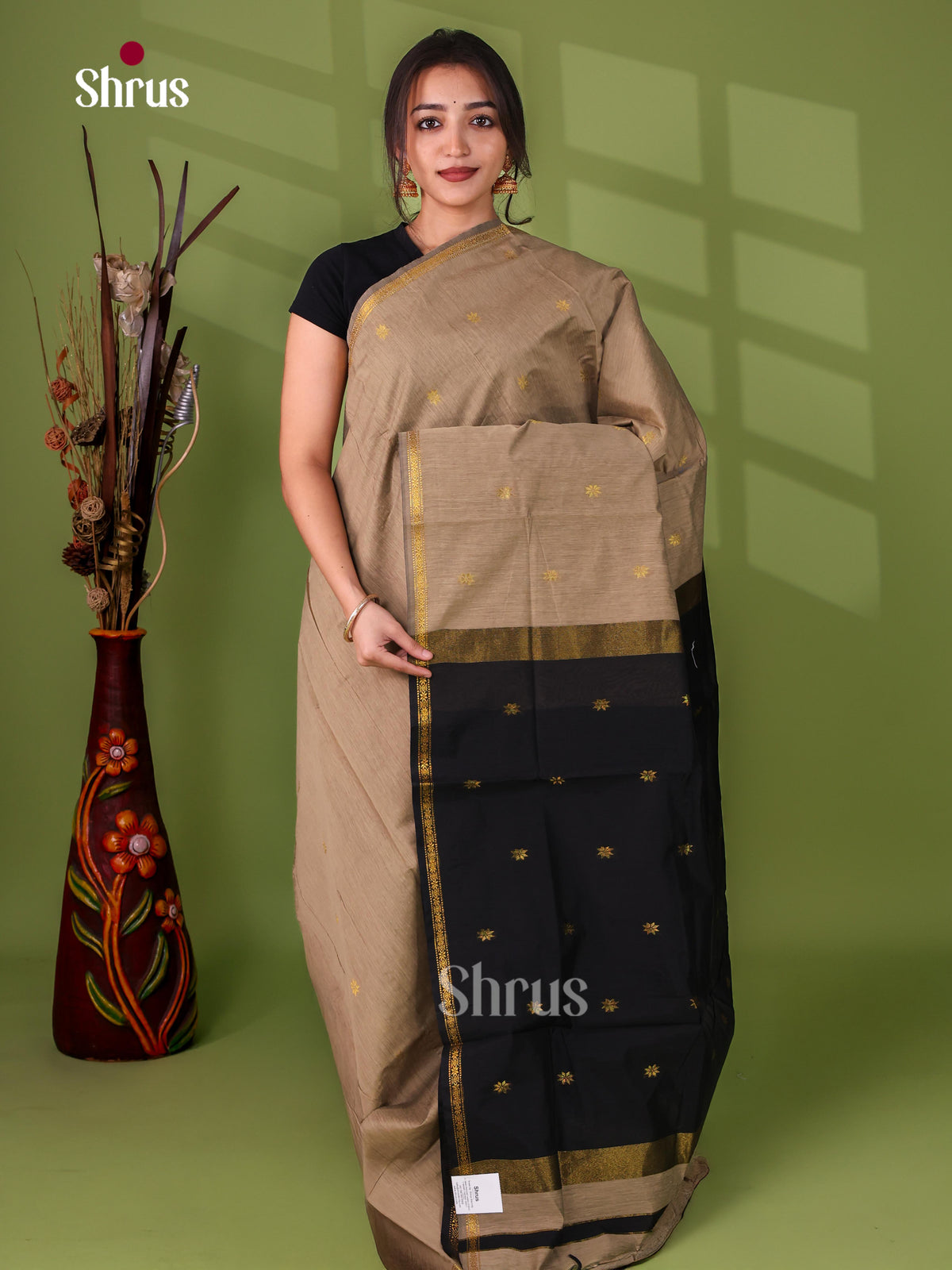 Semi Maheshwari Saree - EJ15494