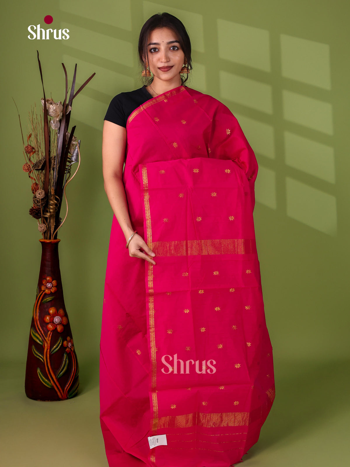 Semi Maheshwari Saree - EJ15495