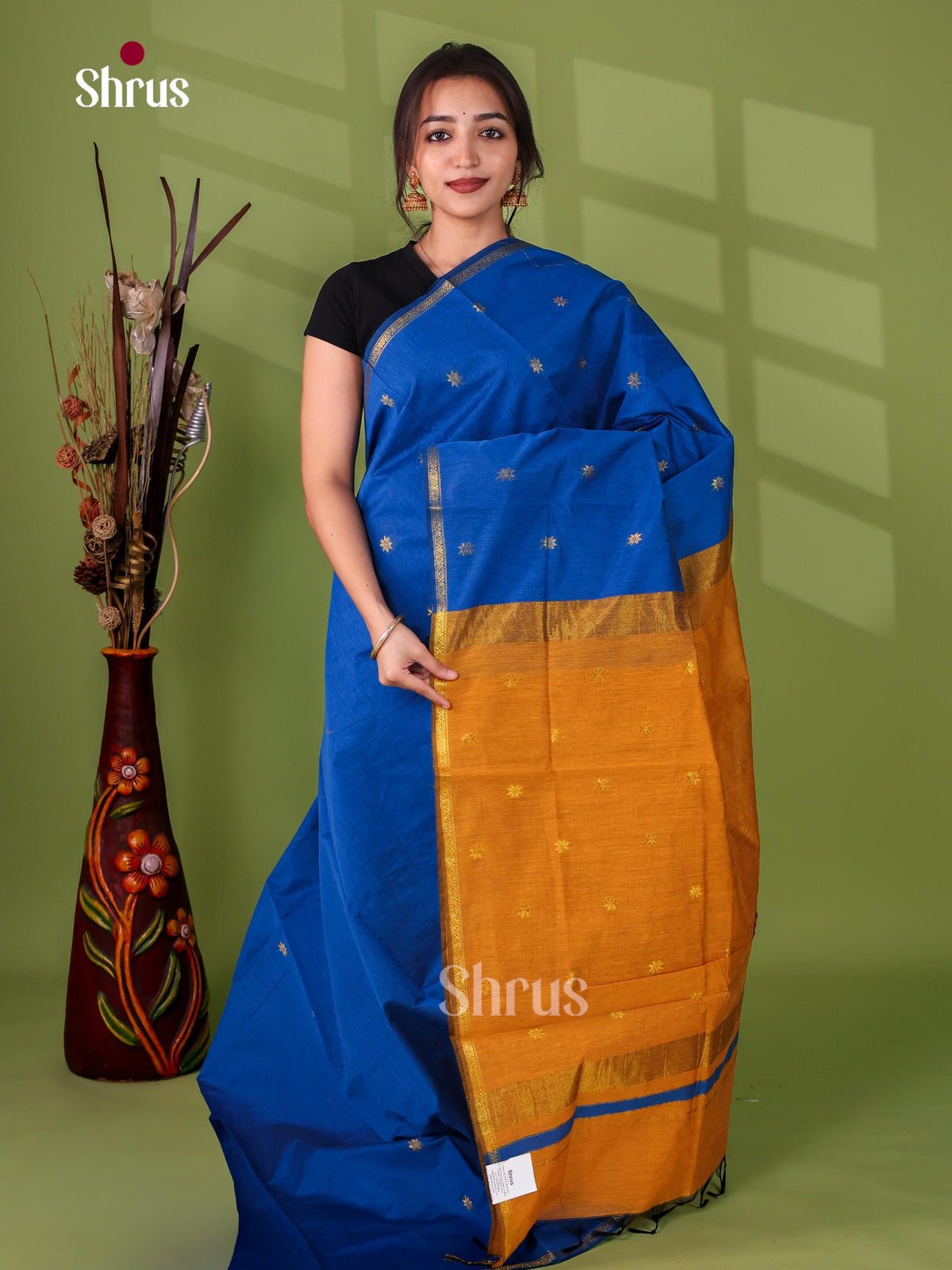 Semi Maheshwari Saree - EJ15496