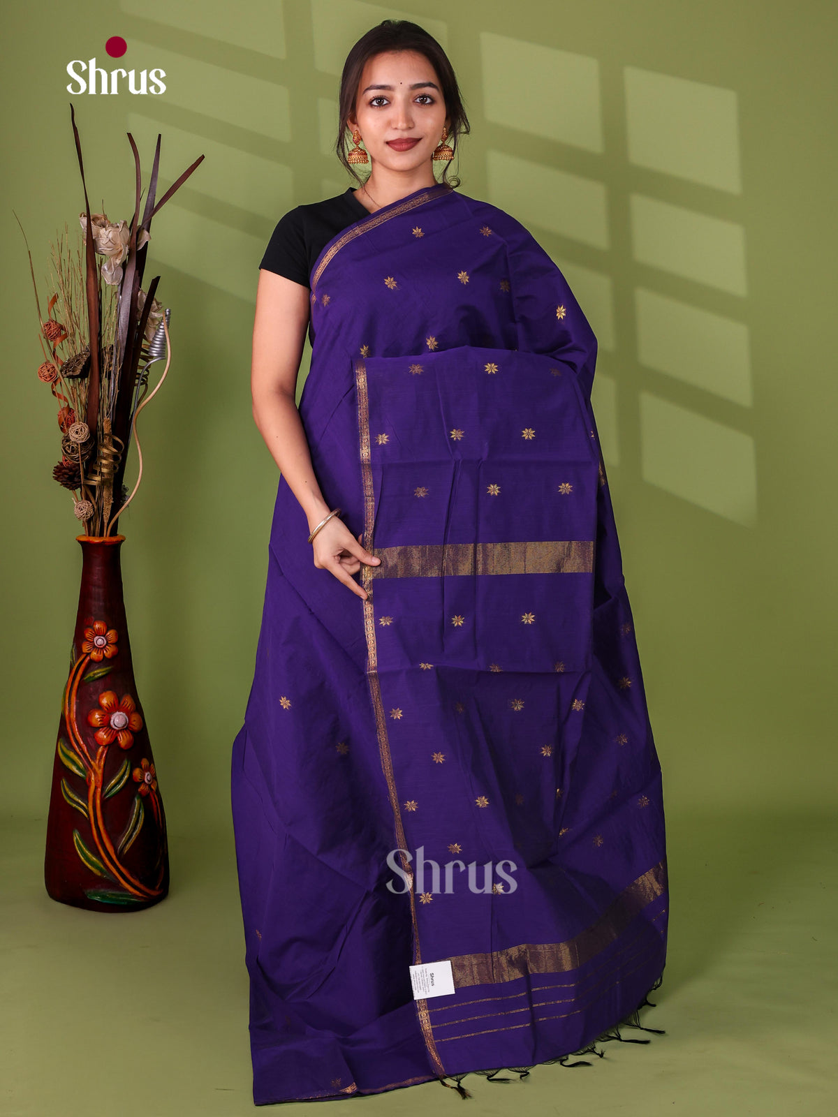 Semi Maheshwari Saree - EJ15497