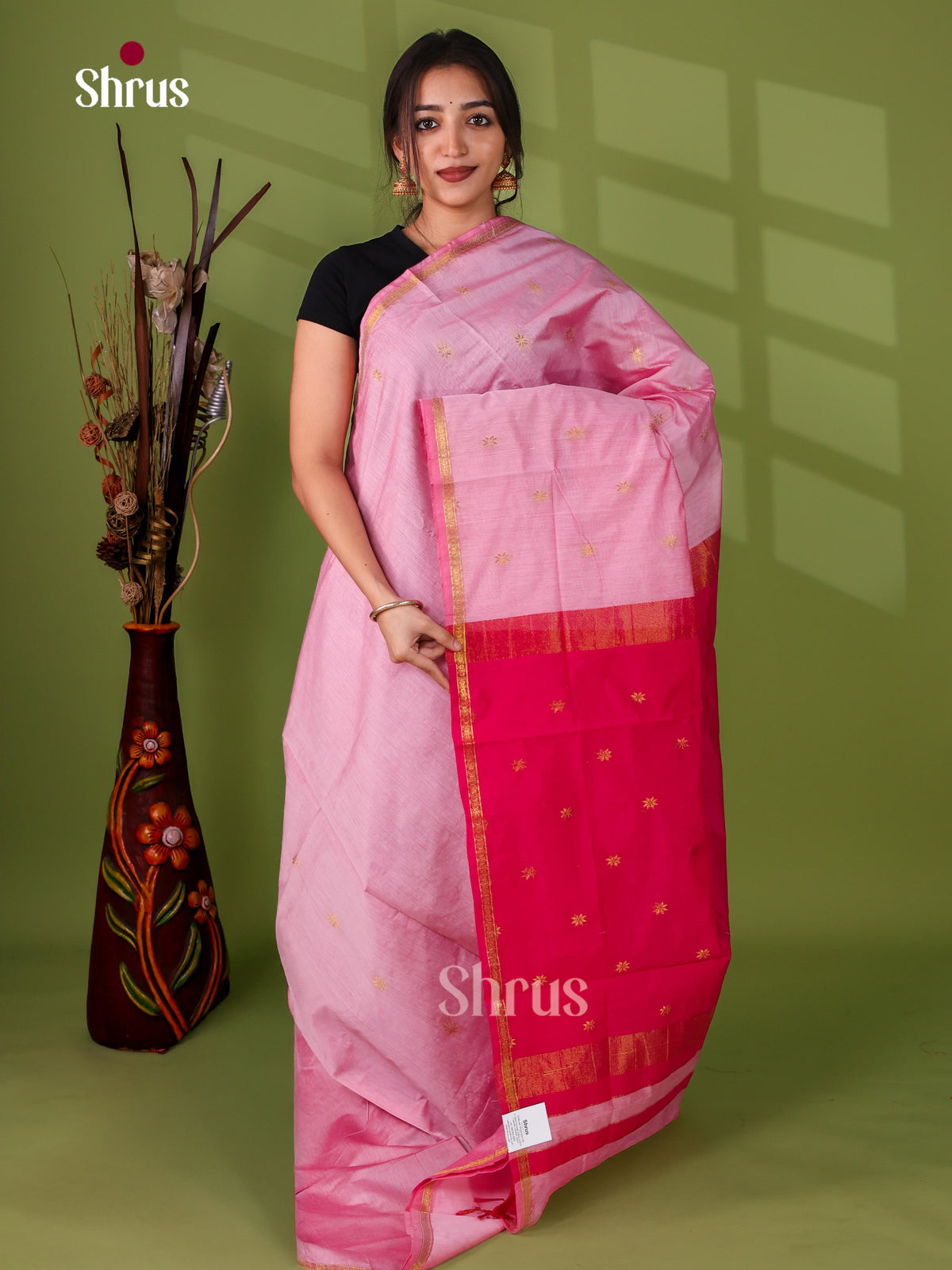 Semi Maheshwari Saree - EJ15498