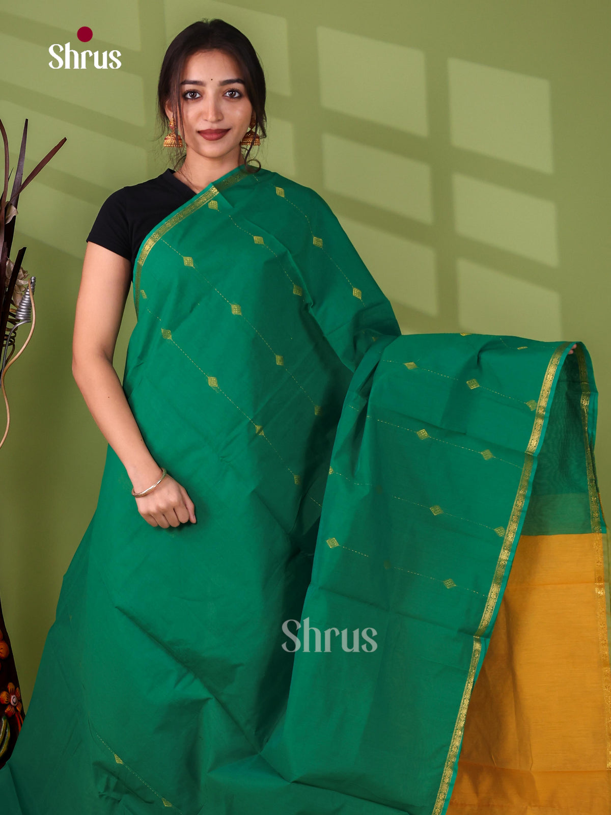Semi Maheshwari Saree - EJ15500