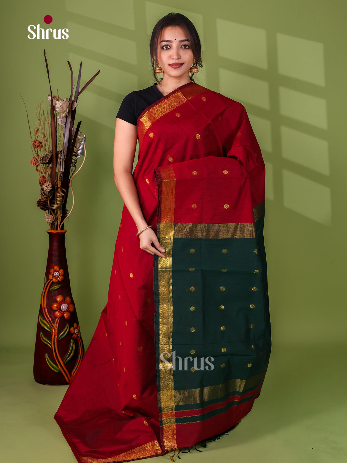 Semi Maheshwari Saree - EJ15503