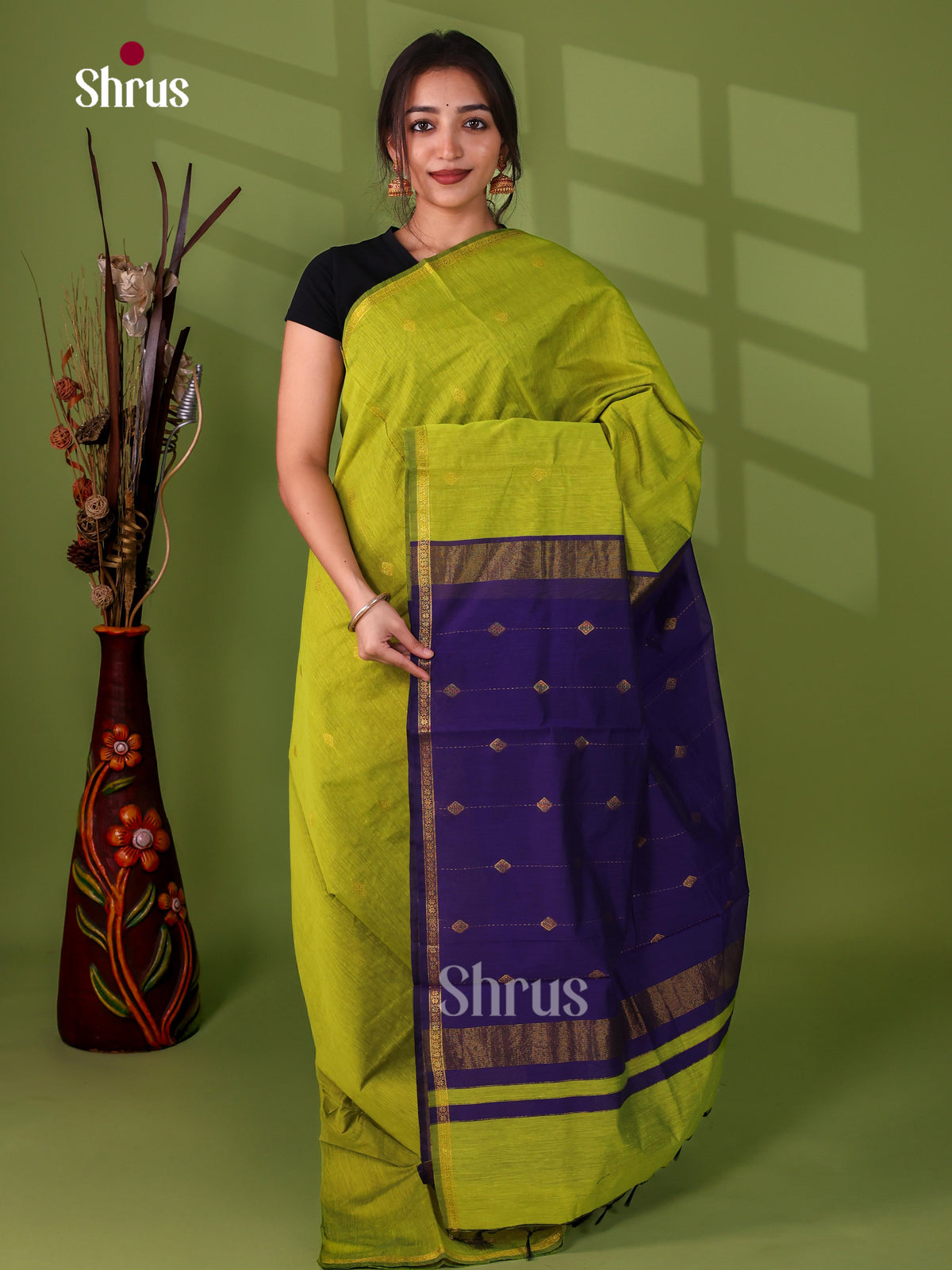 Semi Maheshwari Saree - EJ15507