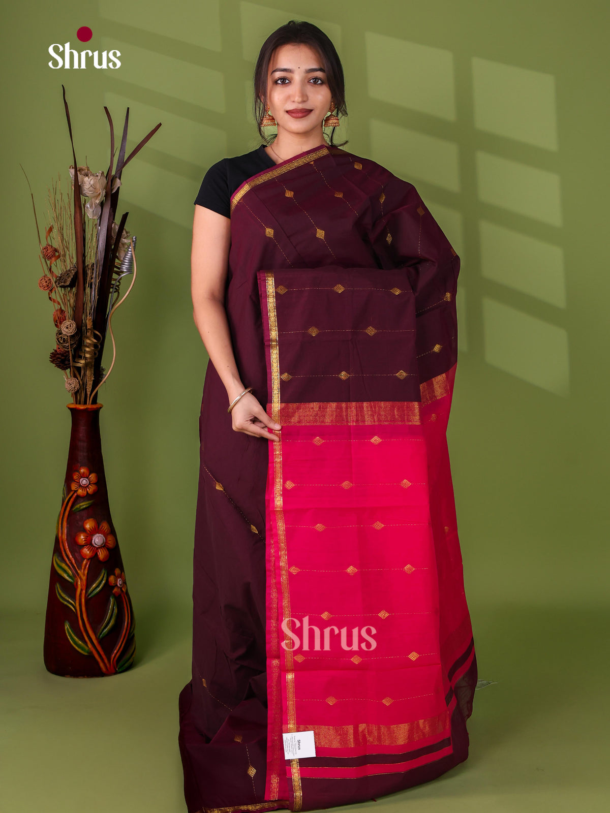 Semi Maheshwari Saree - EJ15512