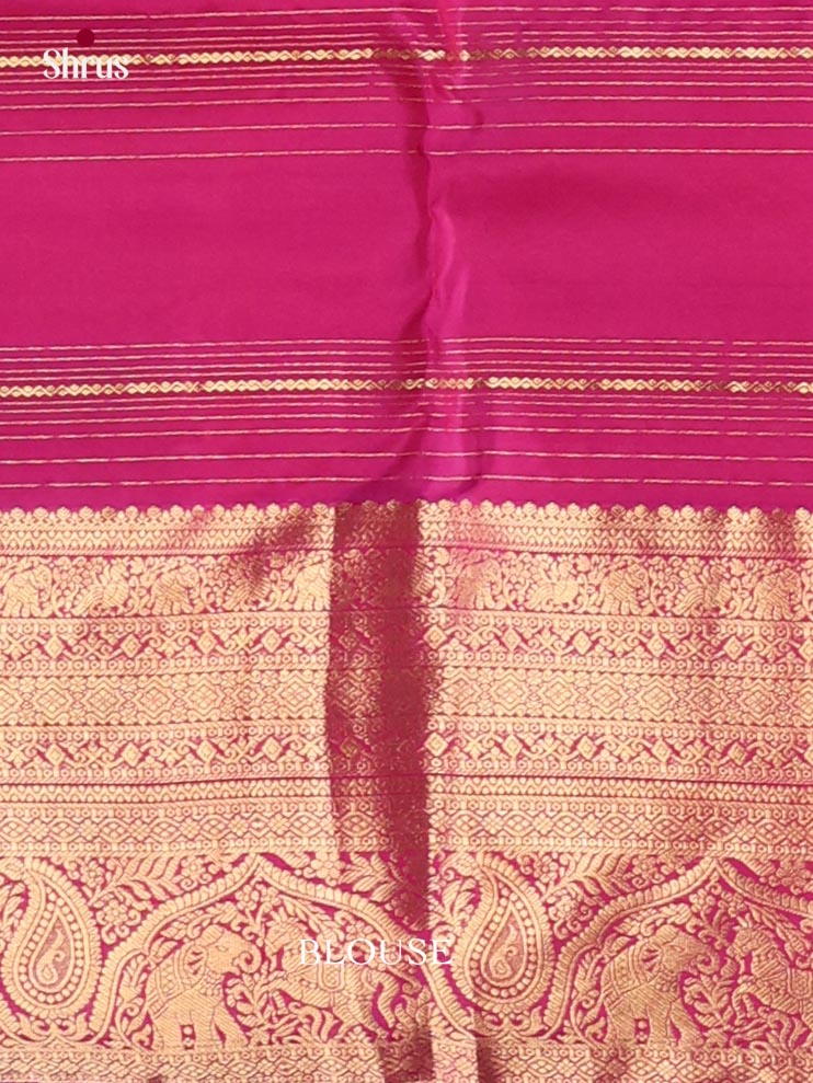 Kanchipuram-halfpure Saree - EJ17036