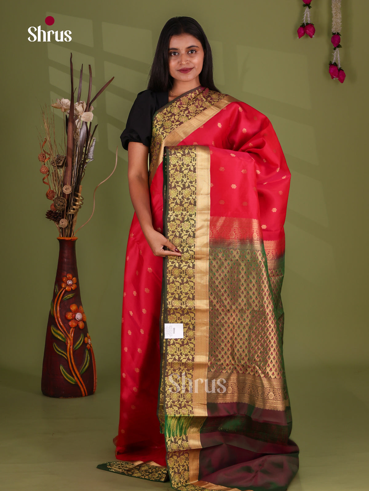 Kanchipuram-halfpure Saree - EJ17046