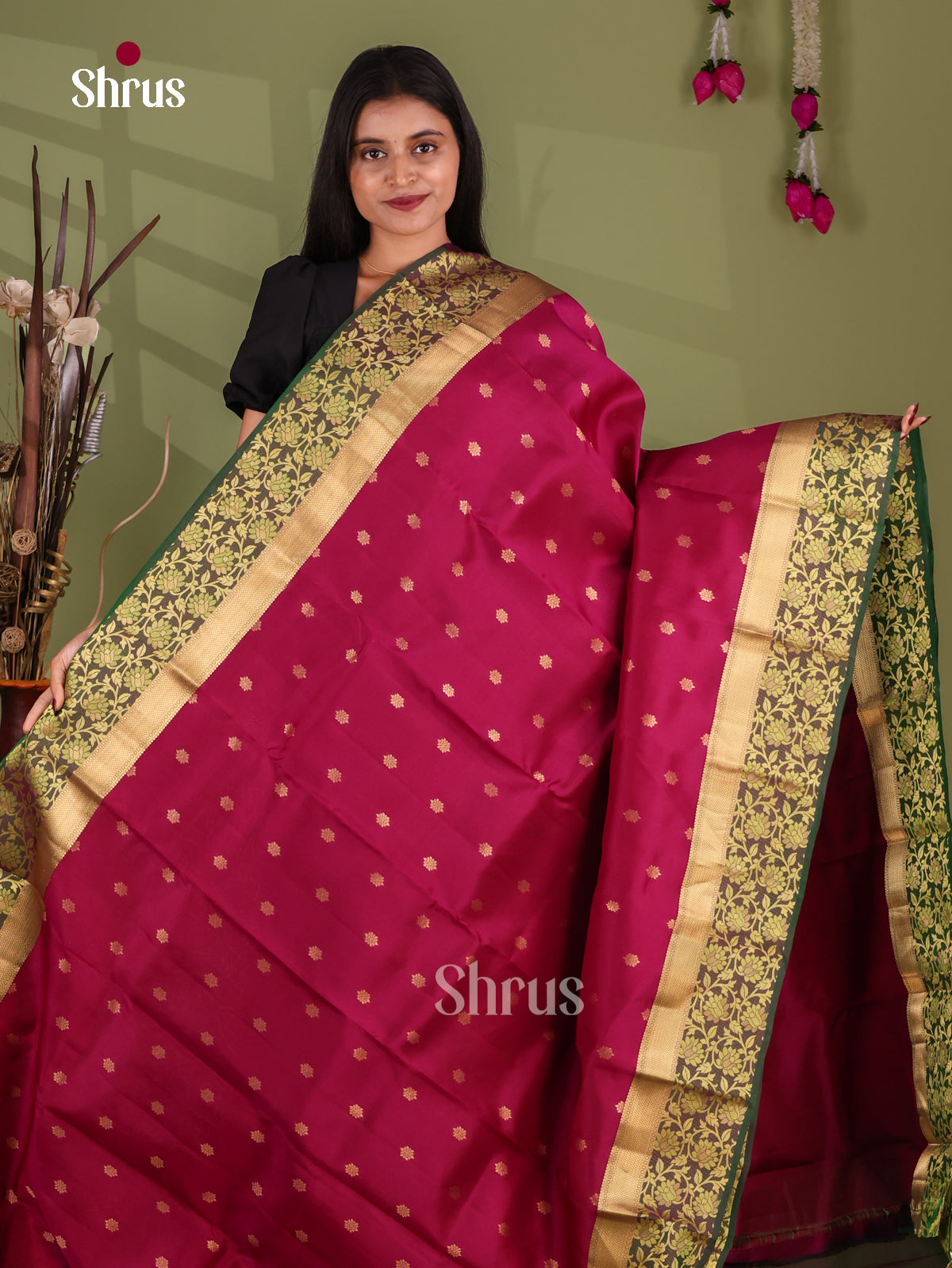 Kanchipuram-halfpure Saree - EJ17047