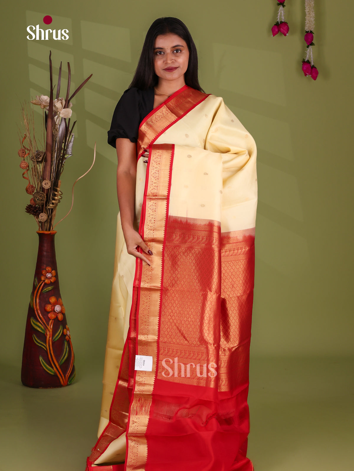 Kanchipuram-halfpure Saree - EJ17053