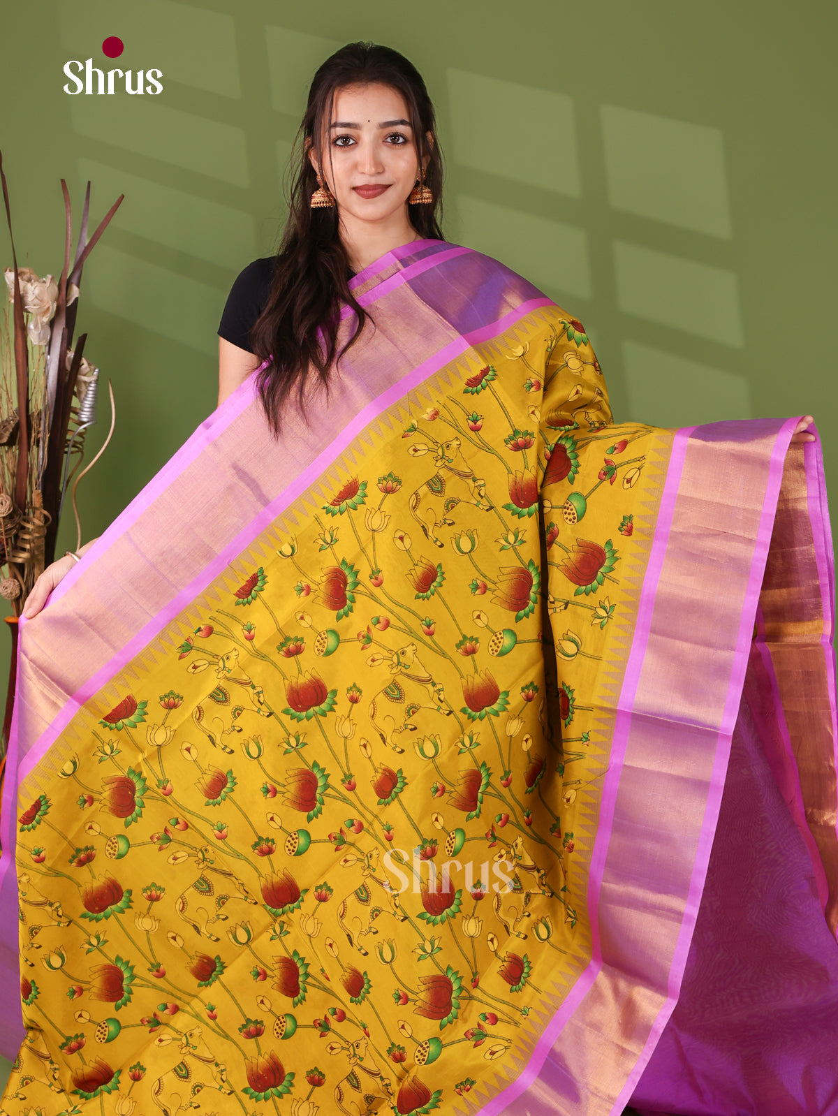 Silk Cotton Saree - EJ17066