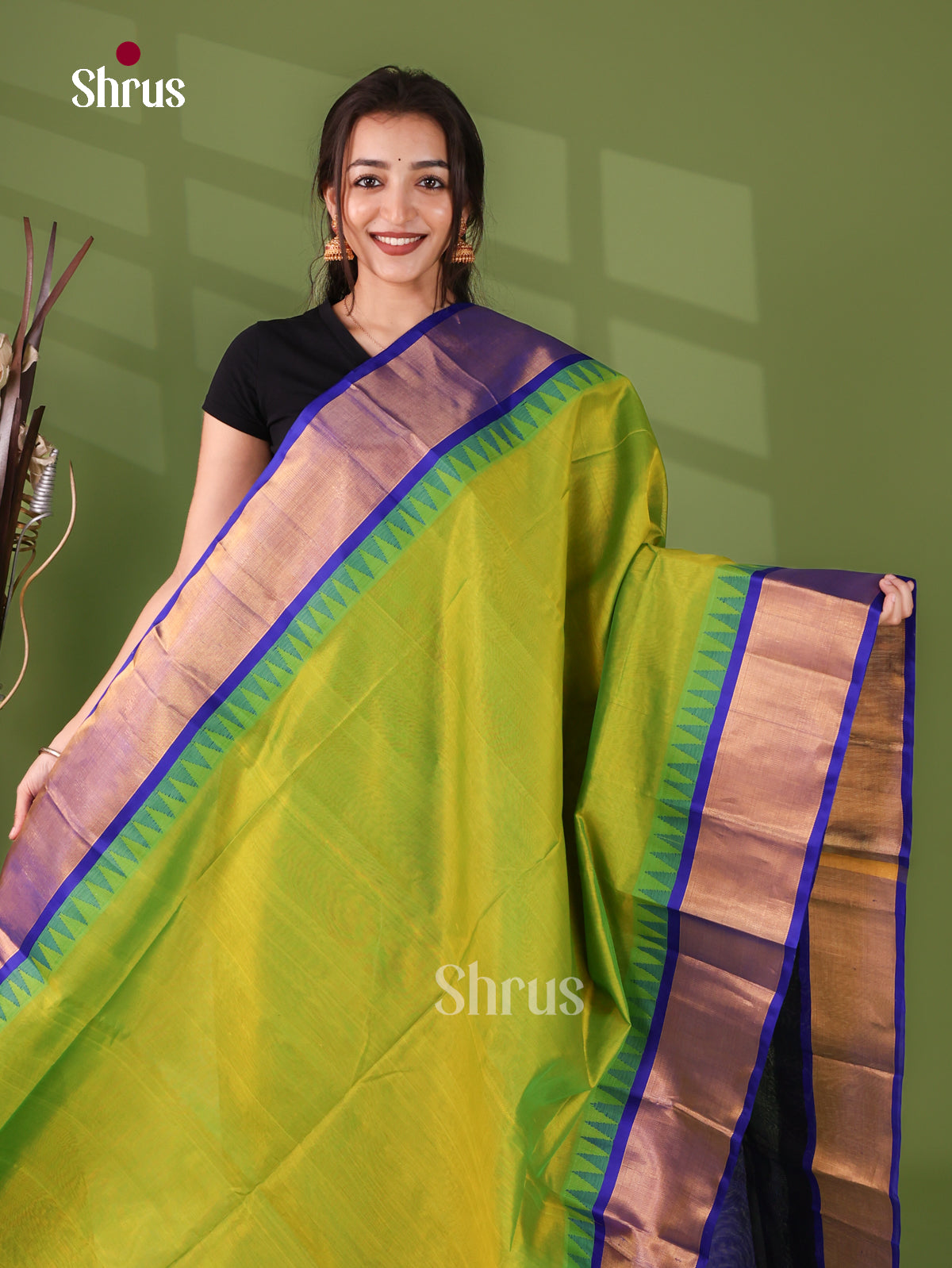 Silk Cotton Saree - EJ17080