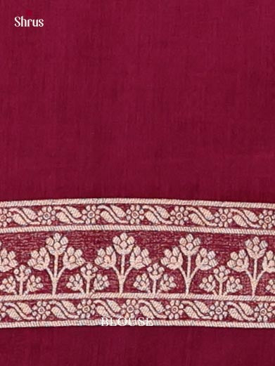 Jute Banaras Saree - EJ19011
