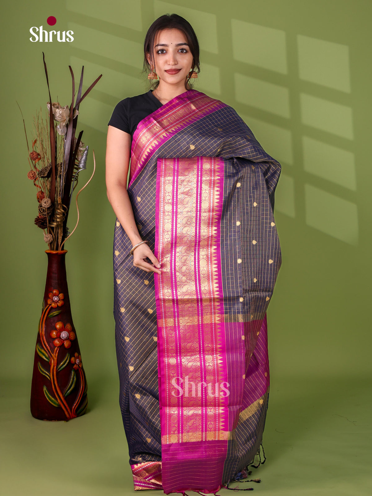 Chettinad Semi Silk Saree - EJ21030