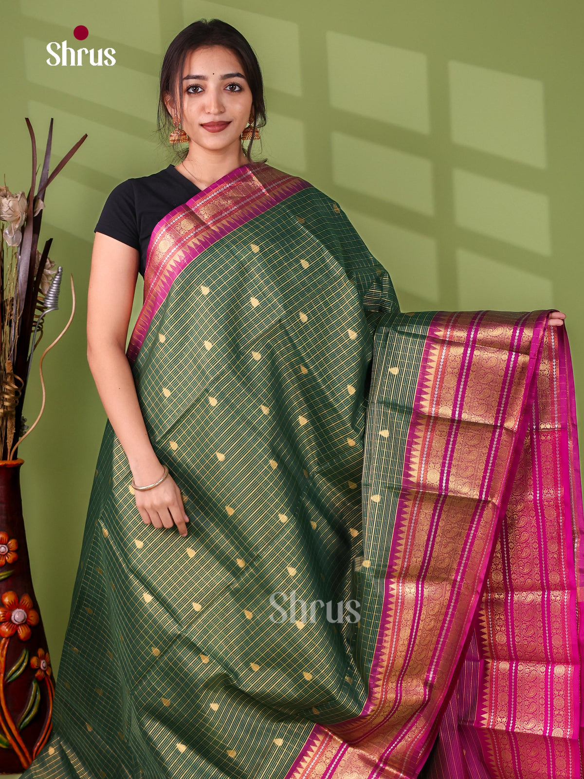 Chettinad Semi Silk Saree - EJ21031