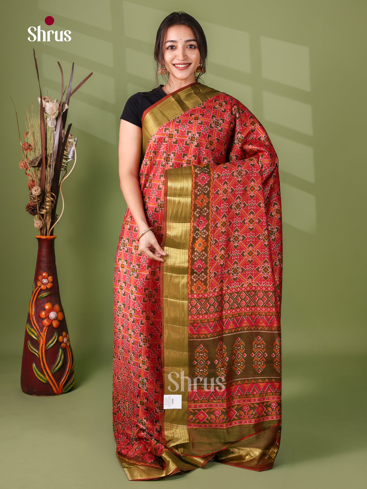 Semi Patola Saree - EJ21047
