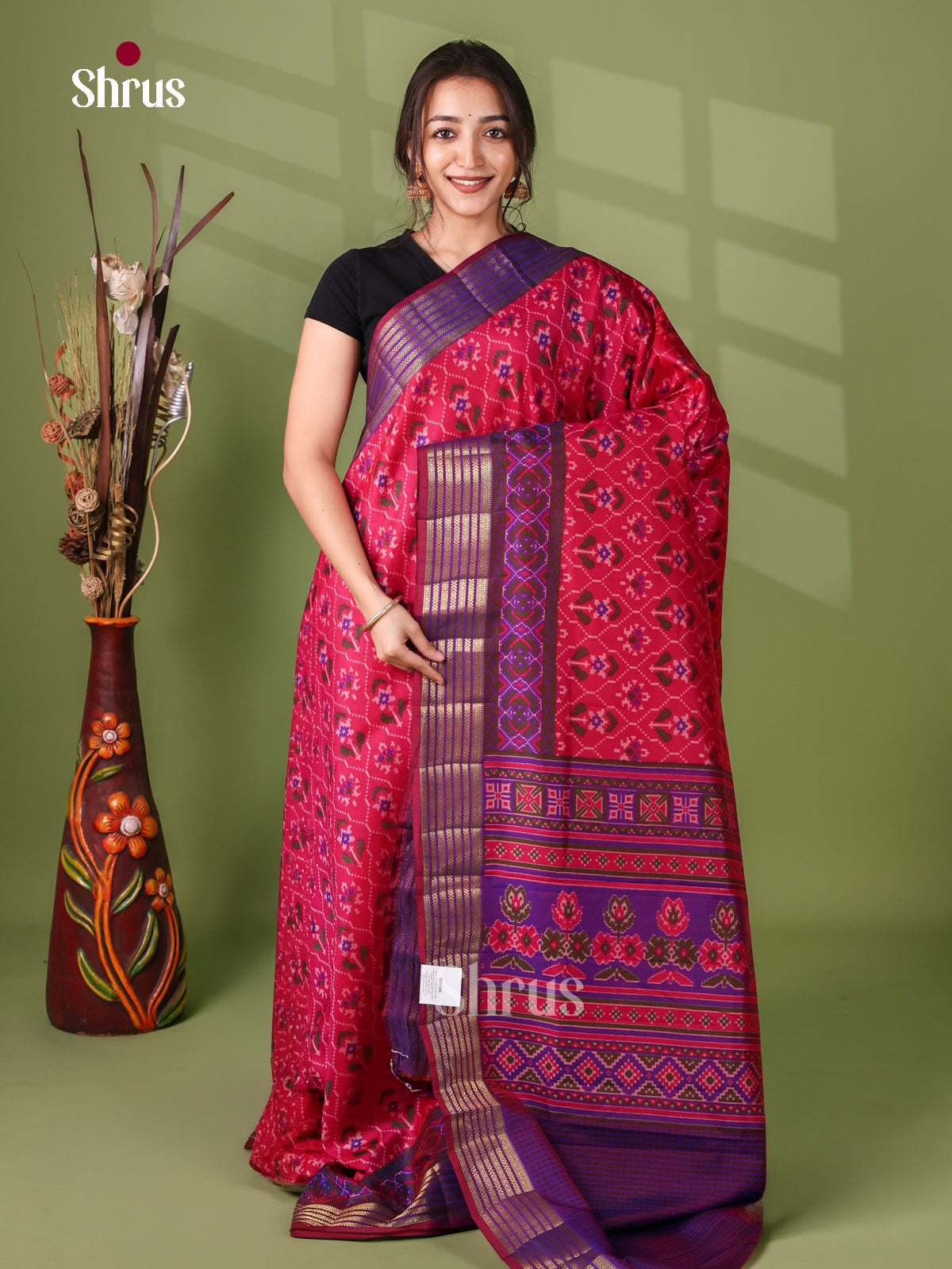 Semi Patola Saree - EJ21051