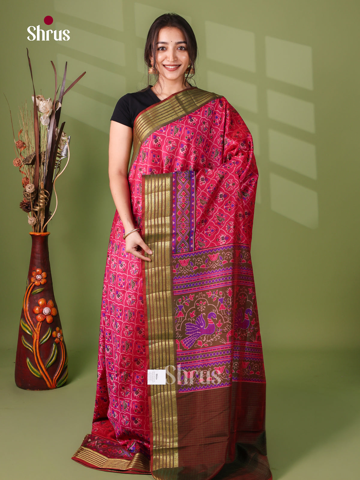 Semi Patola Saree - EJ21057