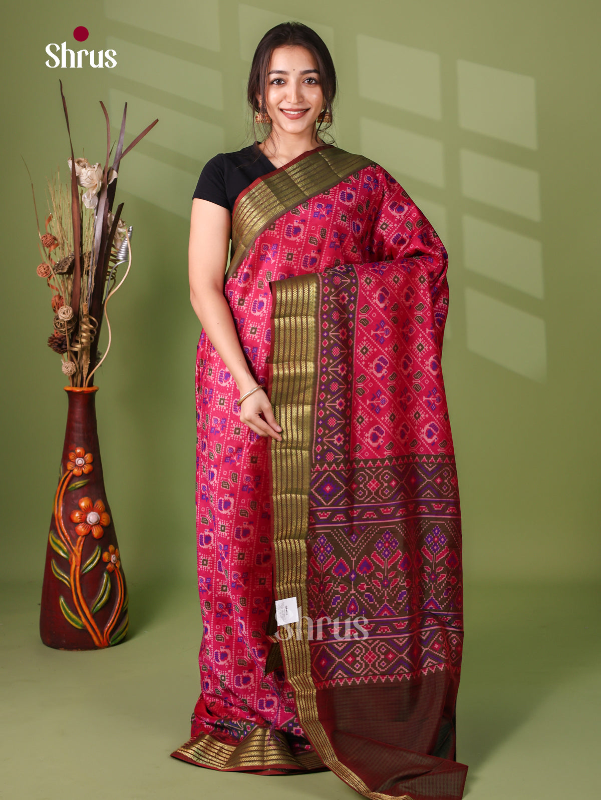 Semi Patola Saree - EJ21058