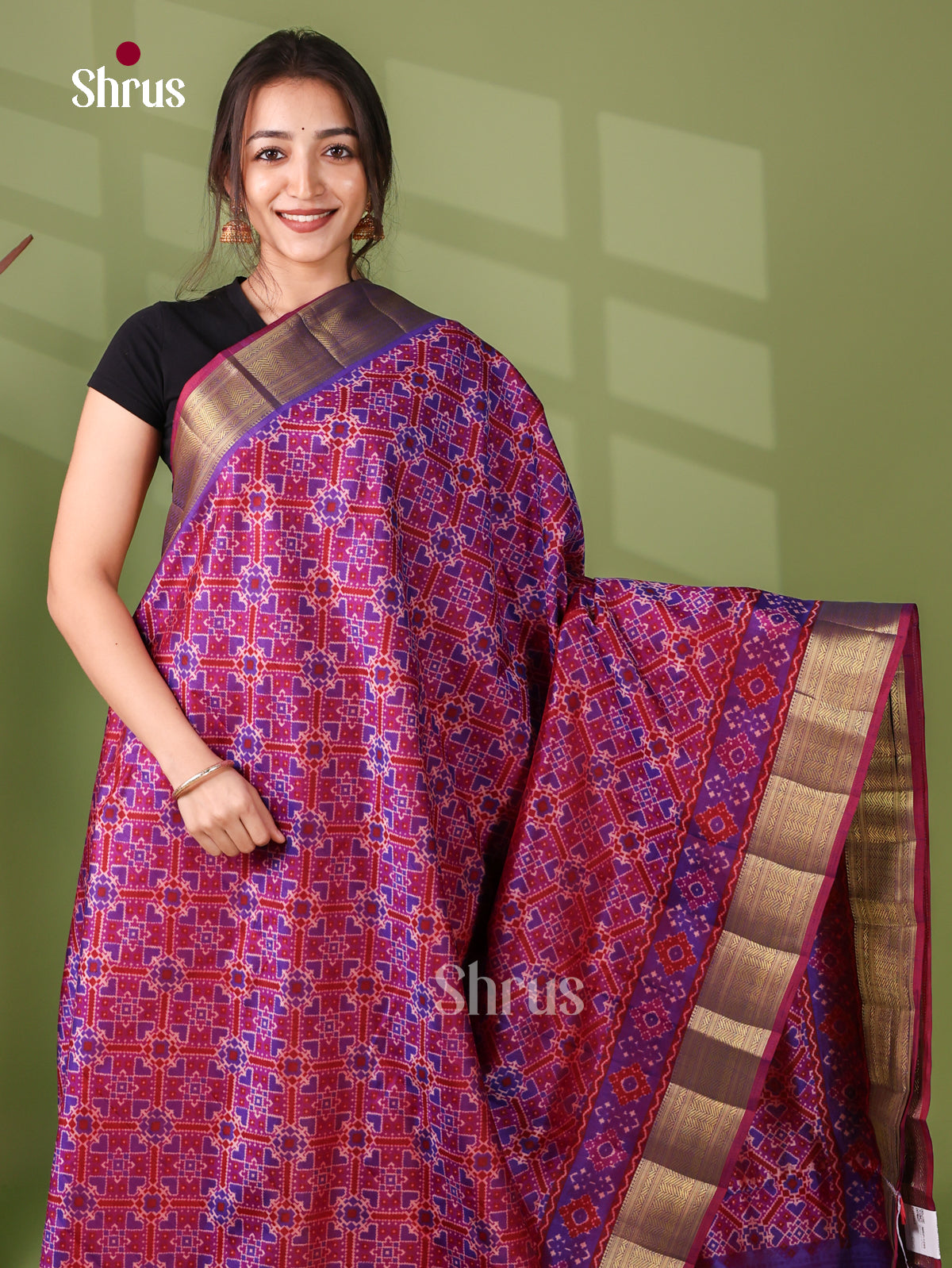 Semi Patola Saree - EJ21063