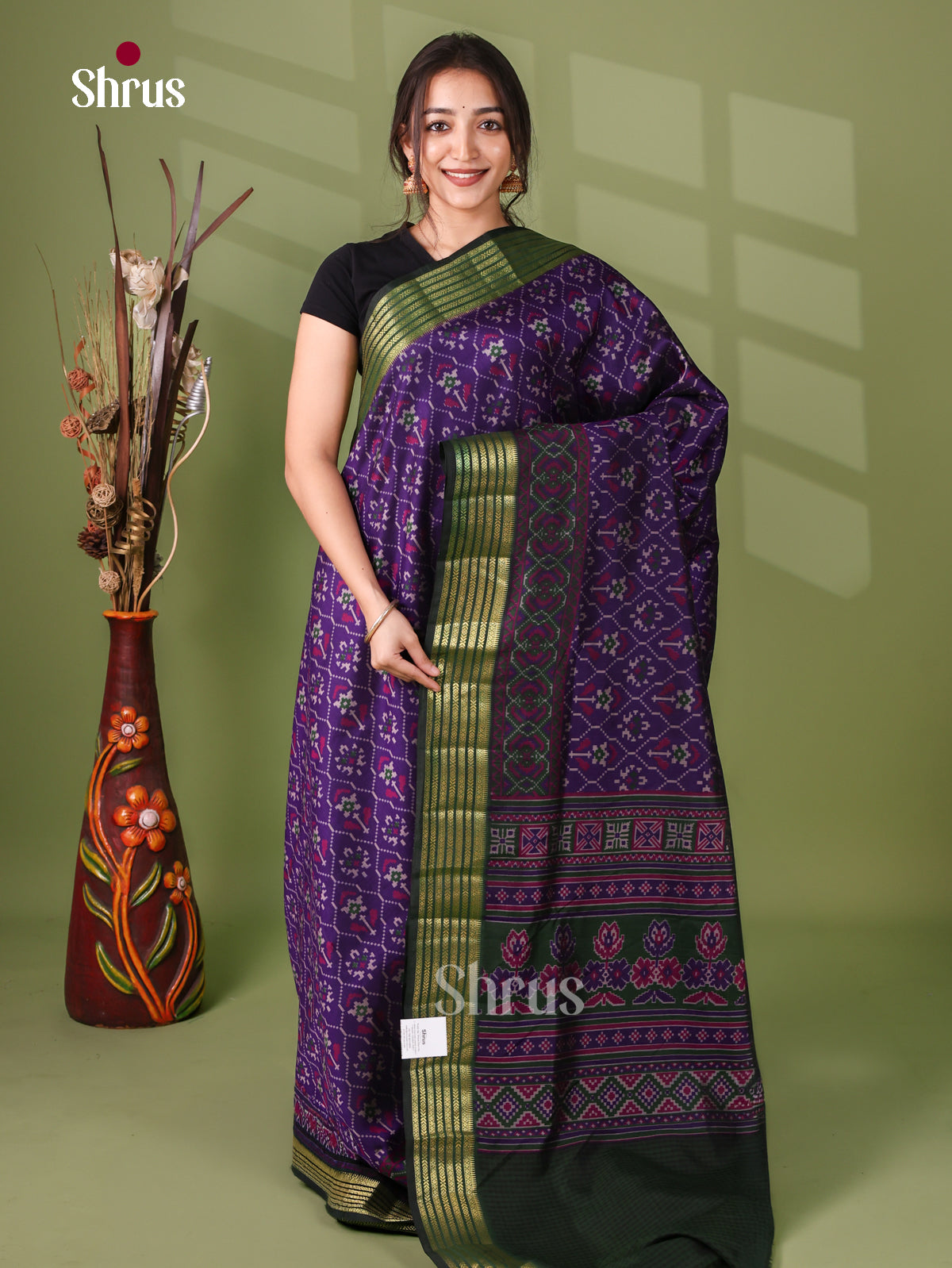 Semi Patola Saree - EJ21064
