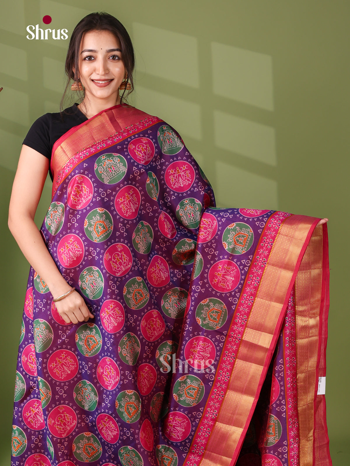 Semi Patola Saree - EJ21067