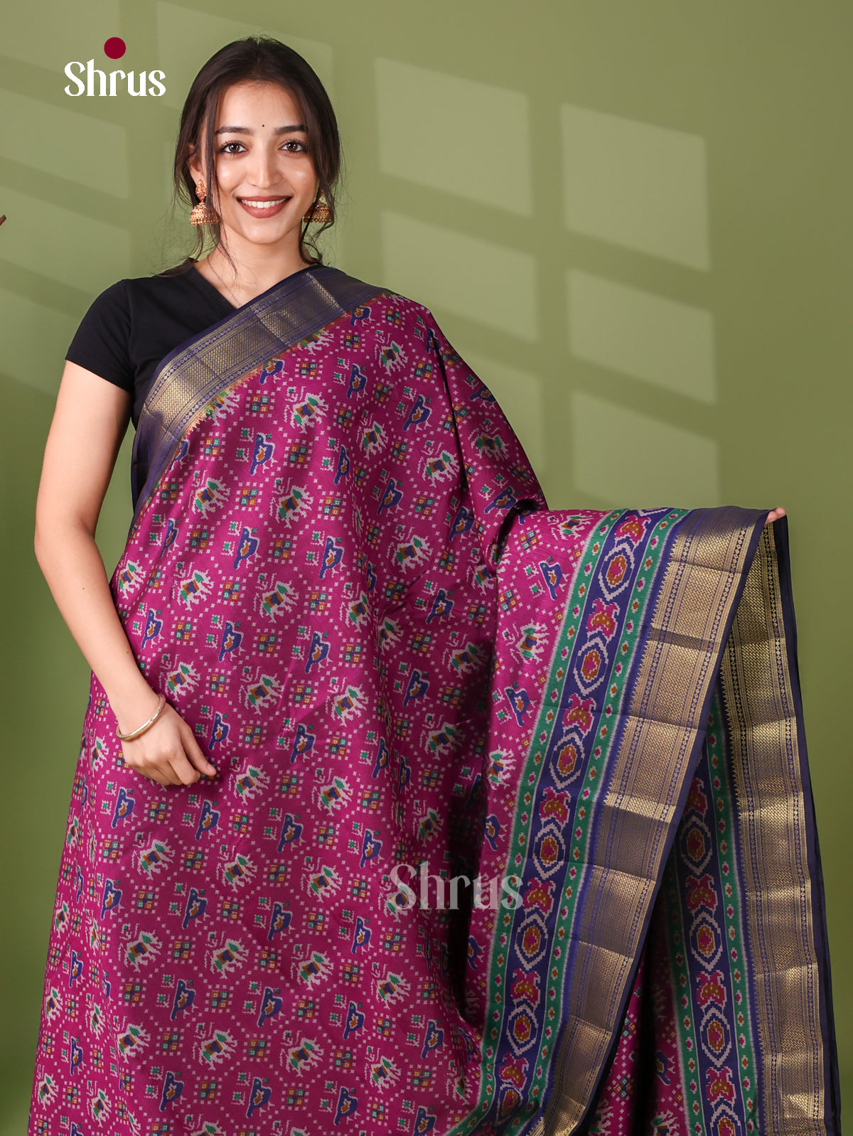 Semi Patola Saree - EJ21070